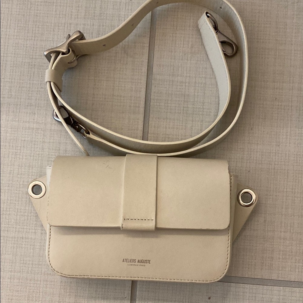 Ateliers Auguste Roquette Belt Bag in Off White (Previous Style)